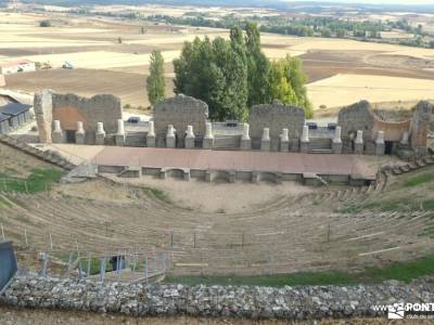Clunia Sulpicia y Sendero de los Arabuzos: Patrimonio Romano; excursiones montaña madrid fotos de la